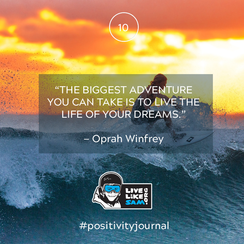 Positivity Journal: Live the Life of Your Dreams | Live Like Sam